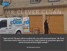 Tablet Screenshot of mrcleverclean.com